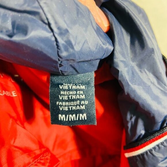 Tommy Hilfiger Stretch Fitted Packable Puffer Coat Winter snow ski Quilted - Picture 10 of 12